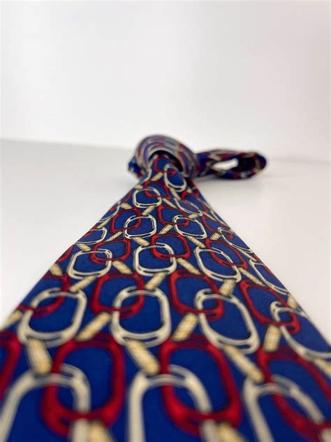 burberry red and blue tie|burberry tie vintage.